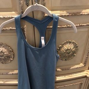 Blue Lululemon Workout Tank